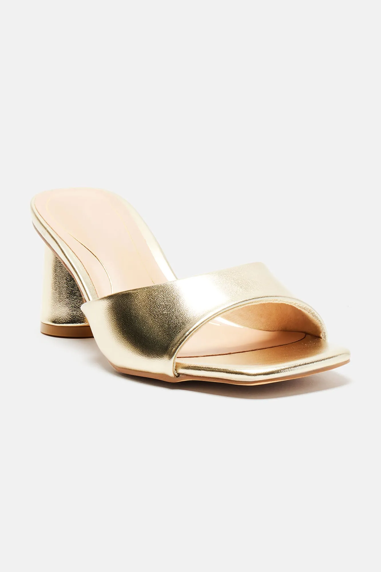 All Kinds Of Sweet Mules - Gold