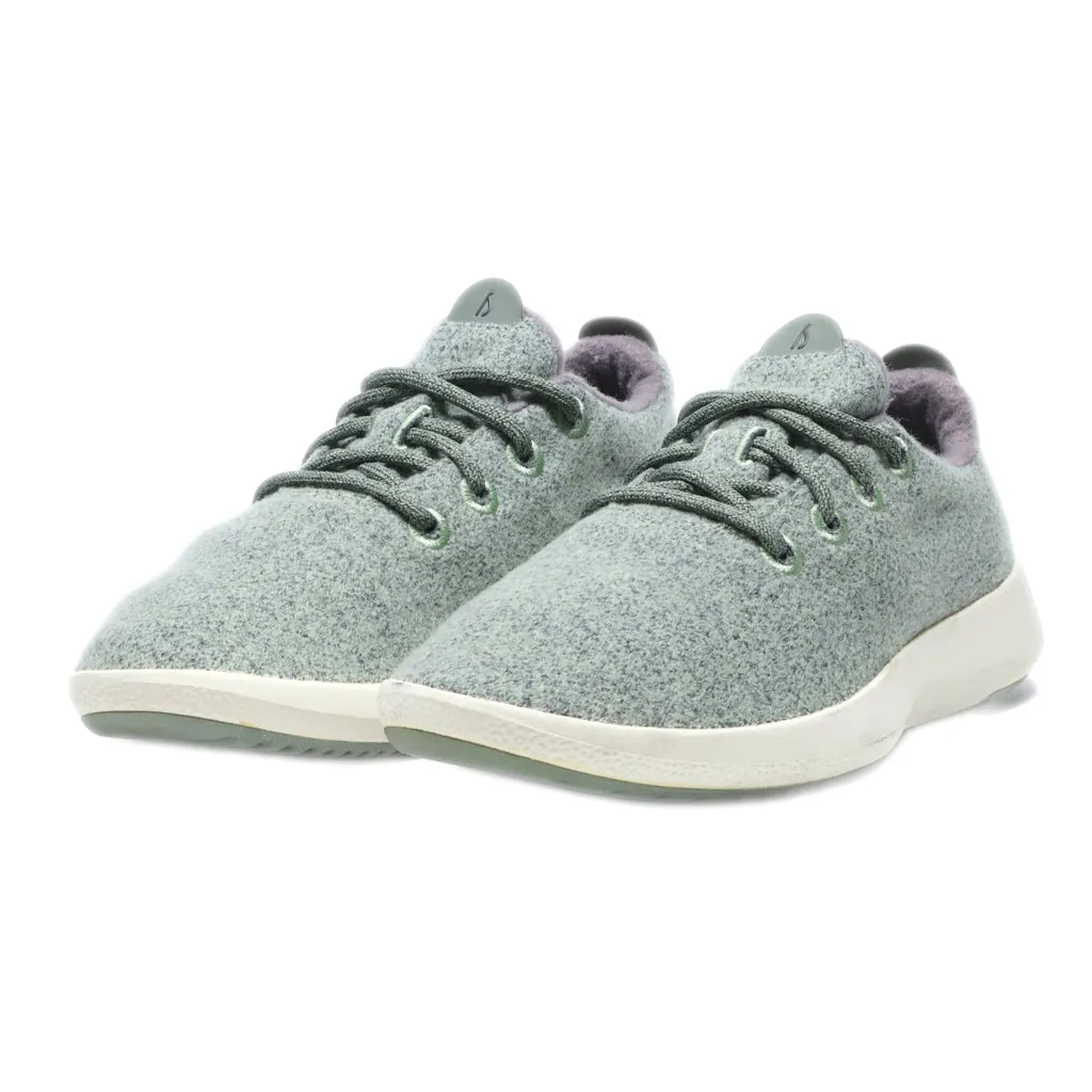 Allbirds Sport Shoes Wool Green Colour For Men