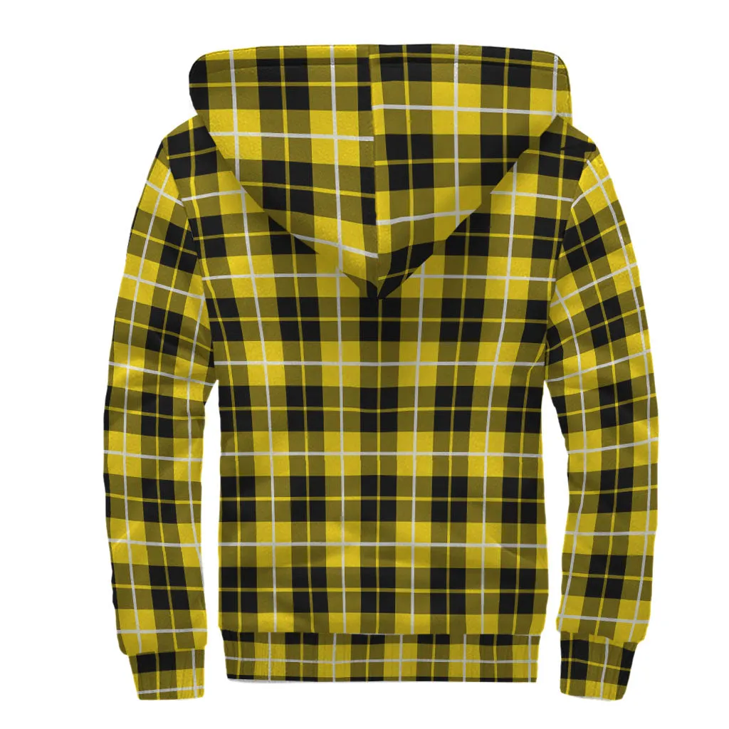 Barclay Dress Modern Tartan Sherpa Hoodie with Family Crest