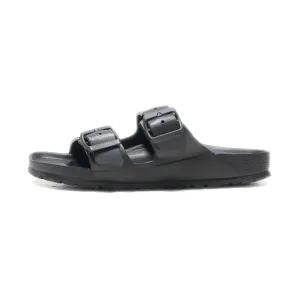 Birkenstock Flat Sandals Rubber Black Colour For Kids