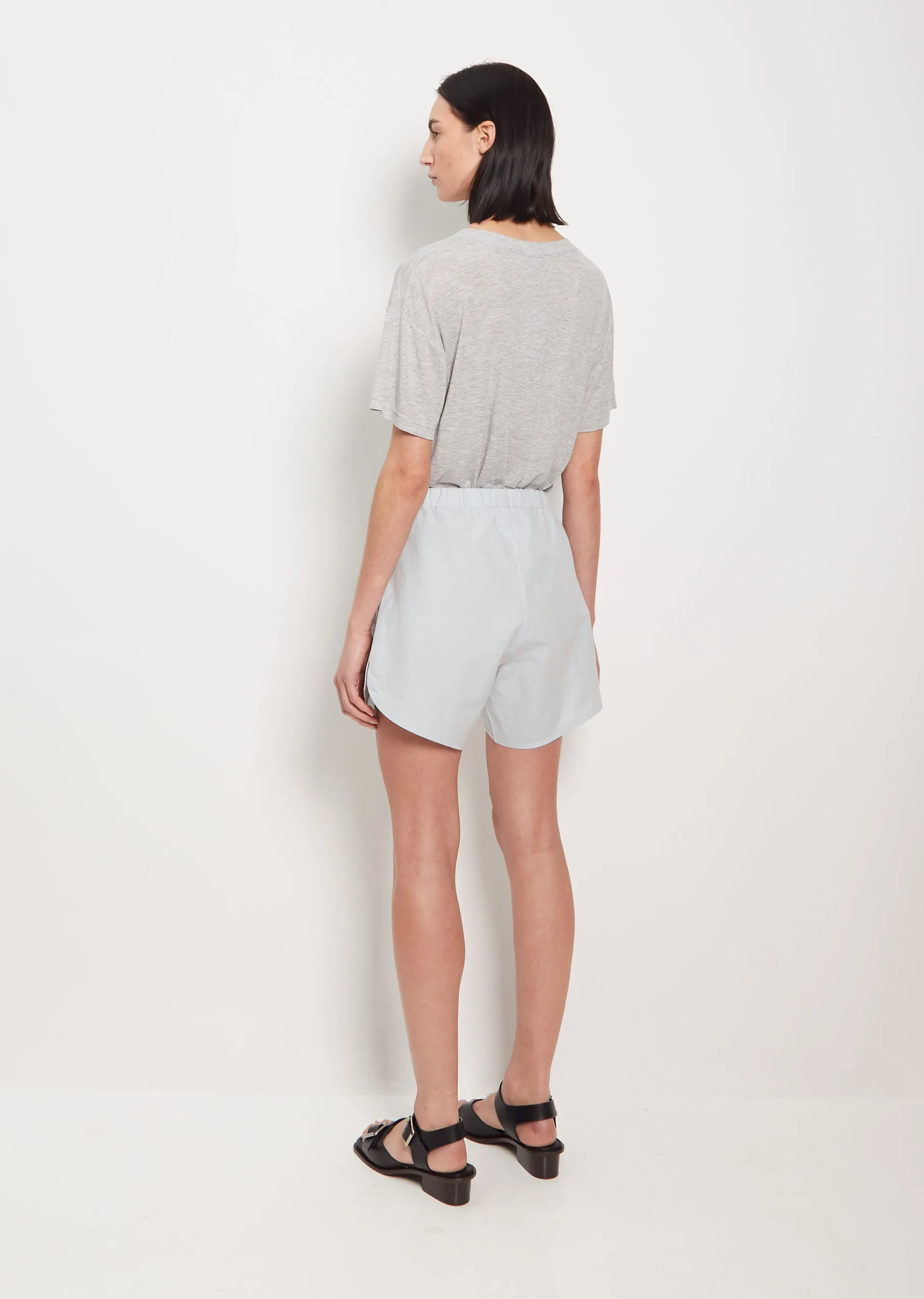 Boxer Cotton Linen Shorts