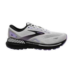 Brooks Women's Adrenaline GTS 23 D Width Grey/Black/Purple