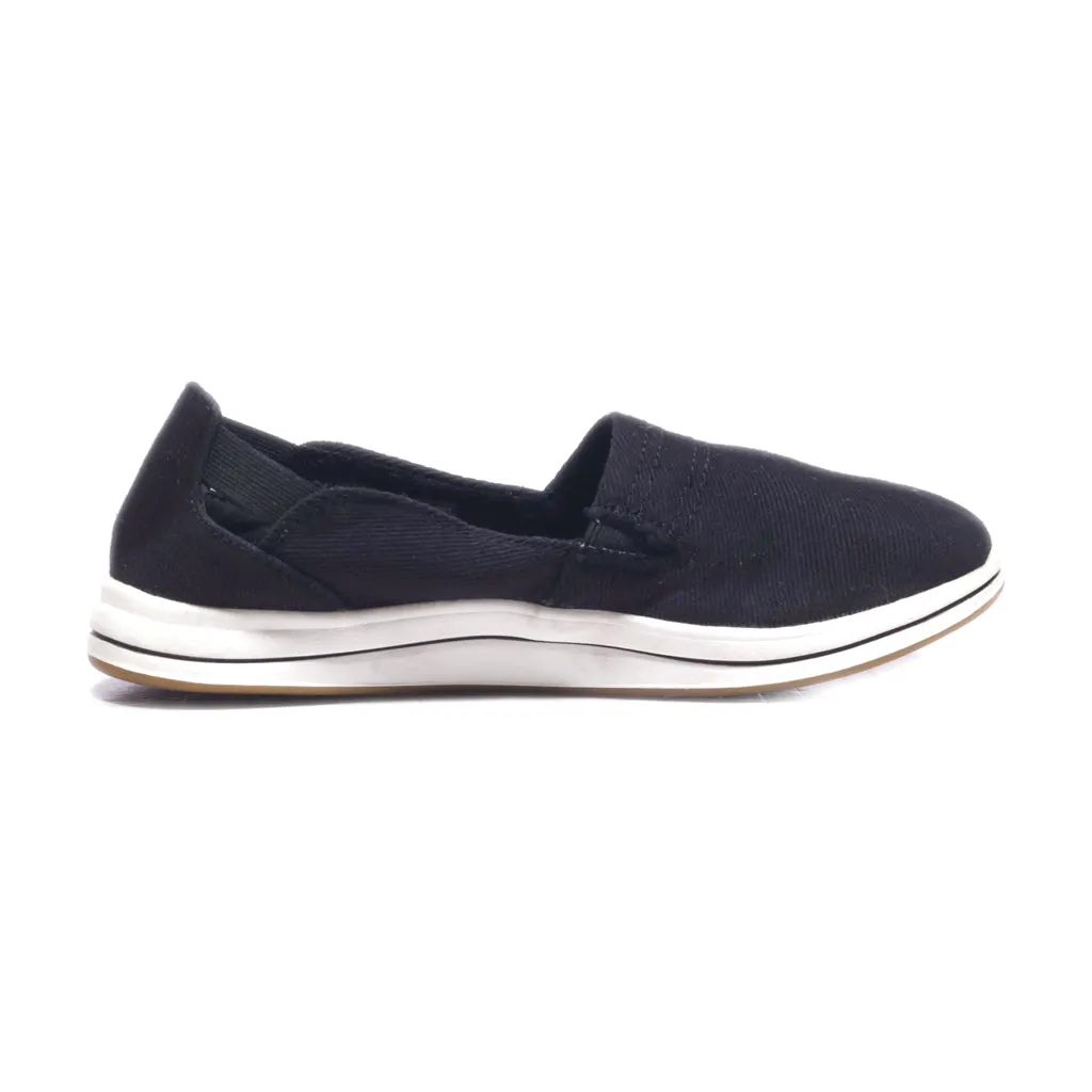 Clarks Slip Ons Canvas Black Colour For Women