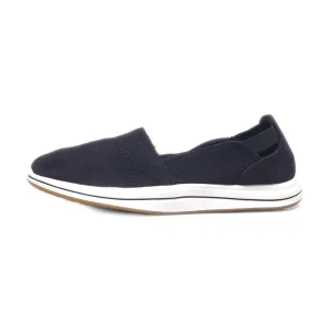 Clarks Slip Ons Canvas Black Colour For Women