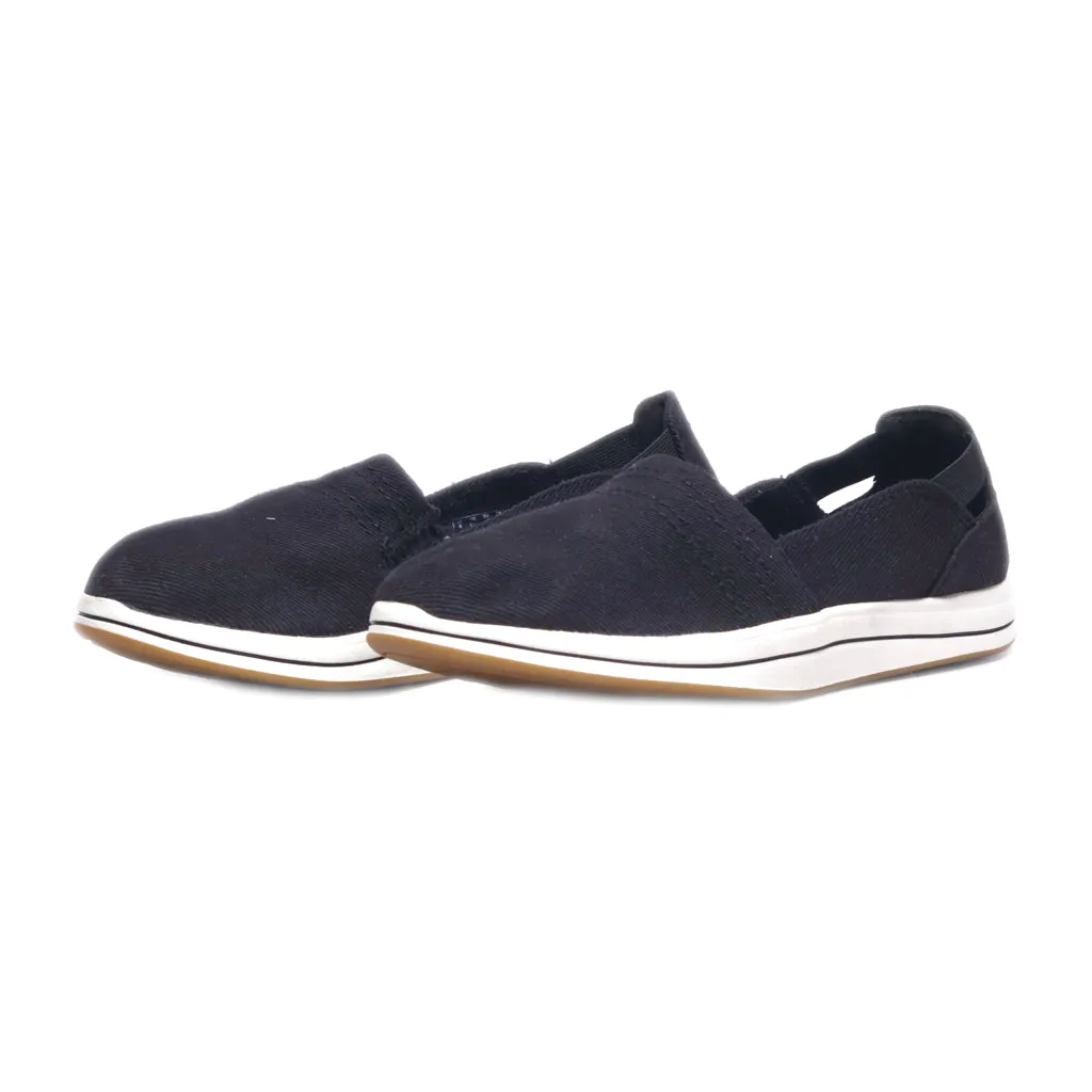 Clarks Slip Ons Canvas Black Colour For Women