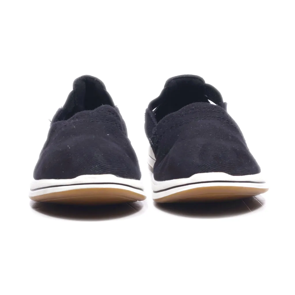 Clarks Slip Ons Canvas Black Colour For Women