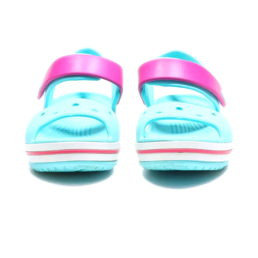 Crocs Crocband Flat Sandals Eva Blue Colour For Kids