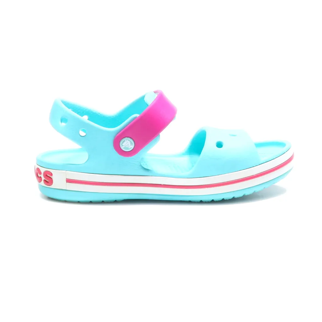 Crocs Crocband Flat Sandals Eva Blue Colour For Kids