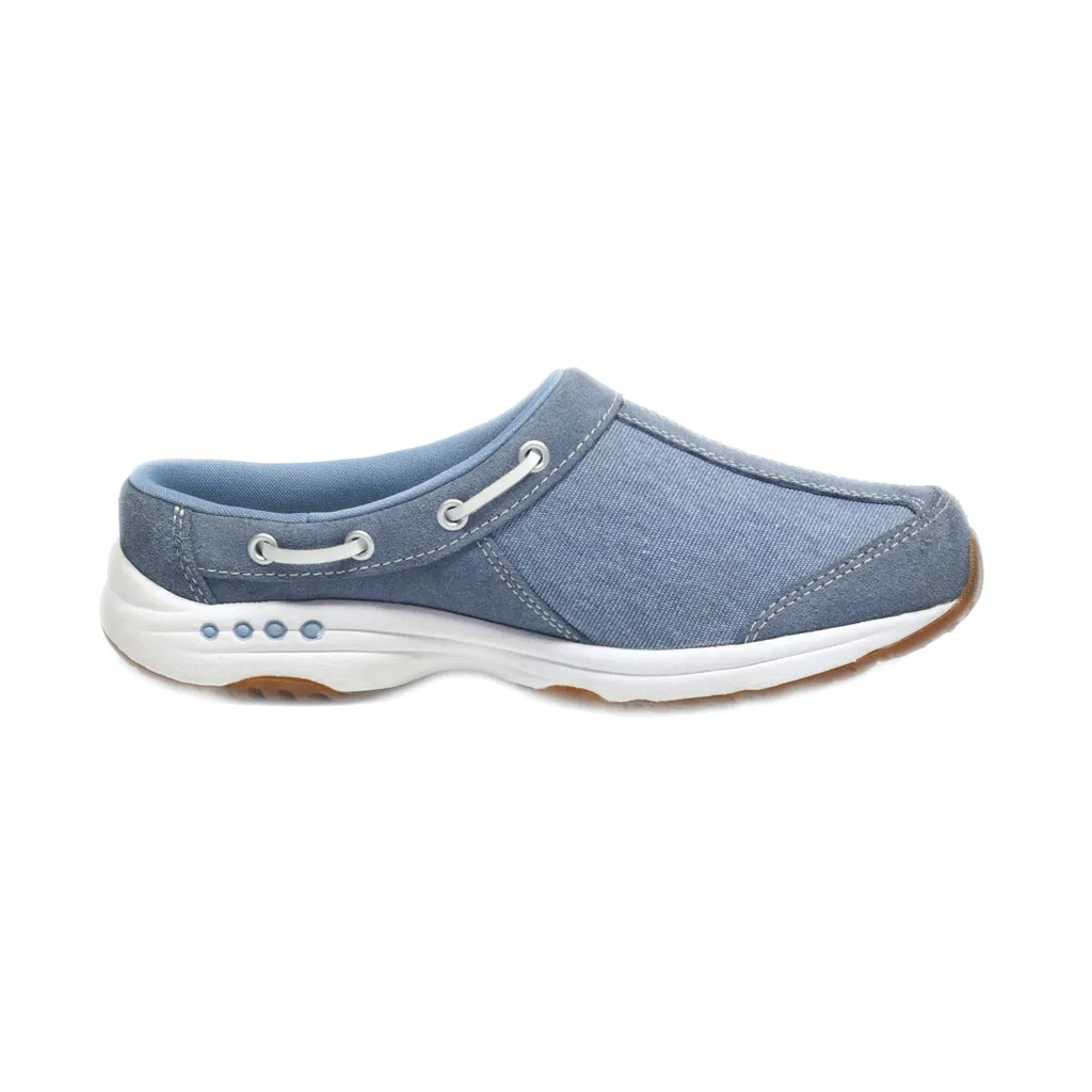 Easy Spirit Slip Ons Canvas Blue Colour For Women