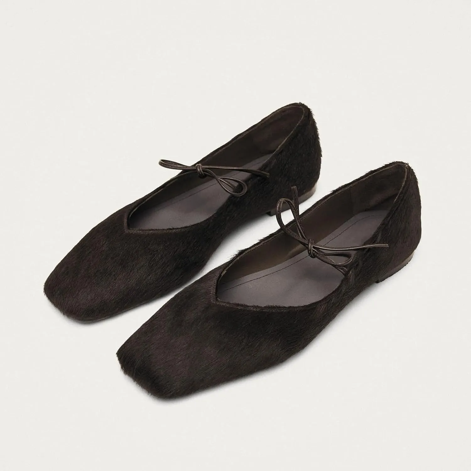 Flats for Women Square Toe Slip On Mary Jane Flats Soft Dressy Retro Ballet Flats Classic Solid Ankle Strap Ballet Flats Shoes for Women Classic Mary Jane Ballet Dance Shoes