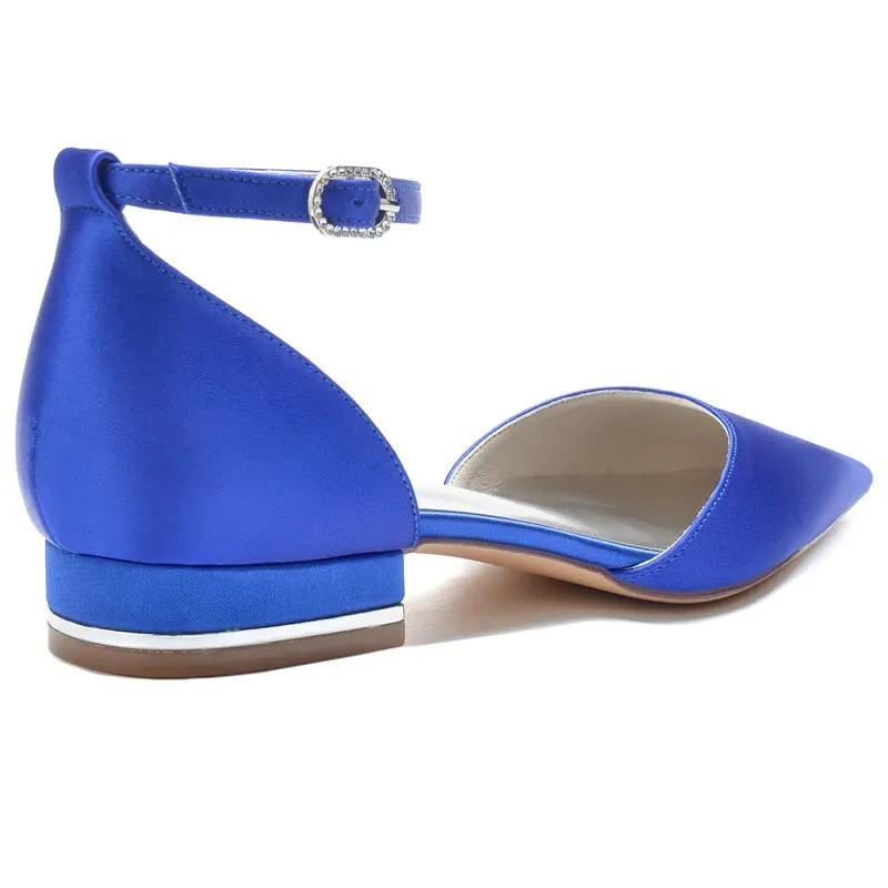 Funki Buys | Shoes | Women's Satin Pointy Toe Wedding Flats