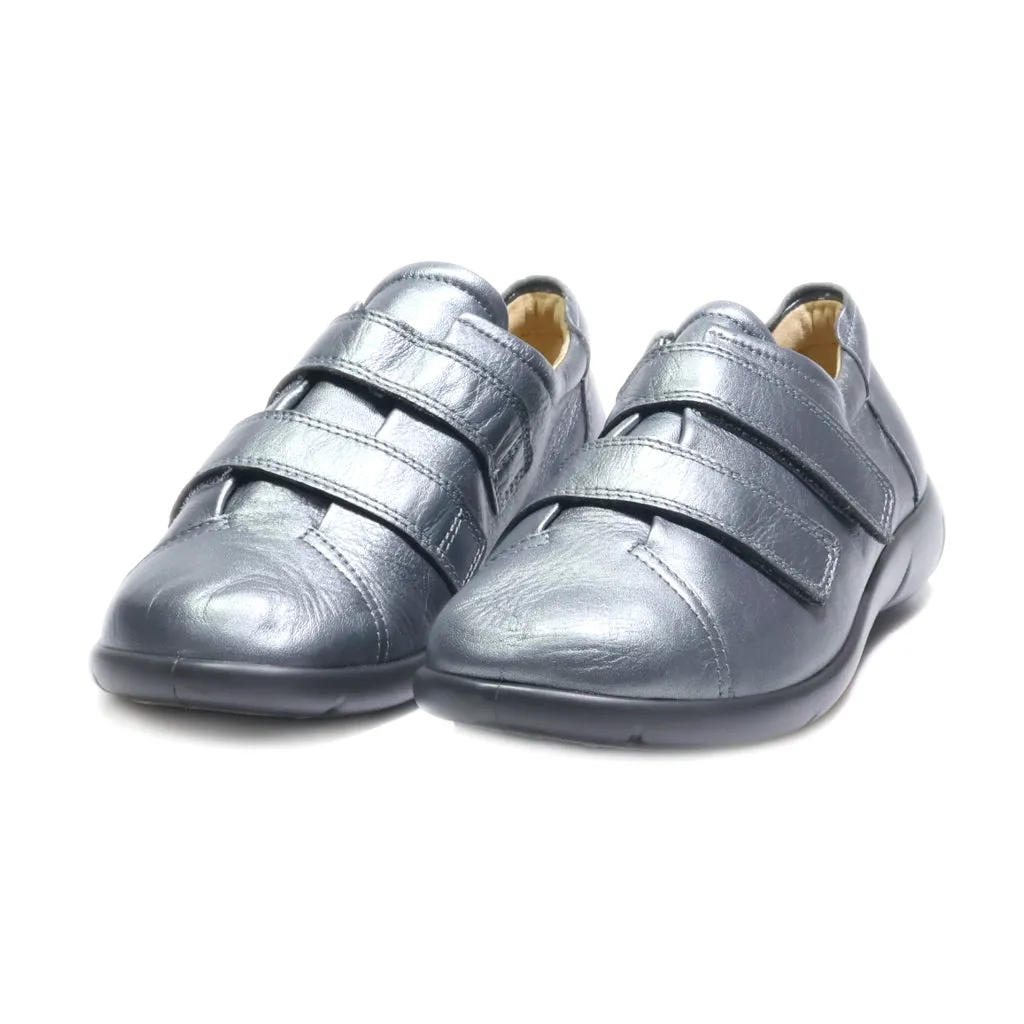 Hotter Slip Ons Leather Grey Colour For Women