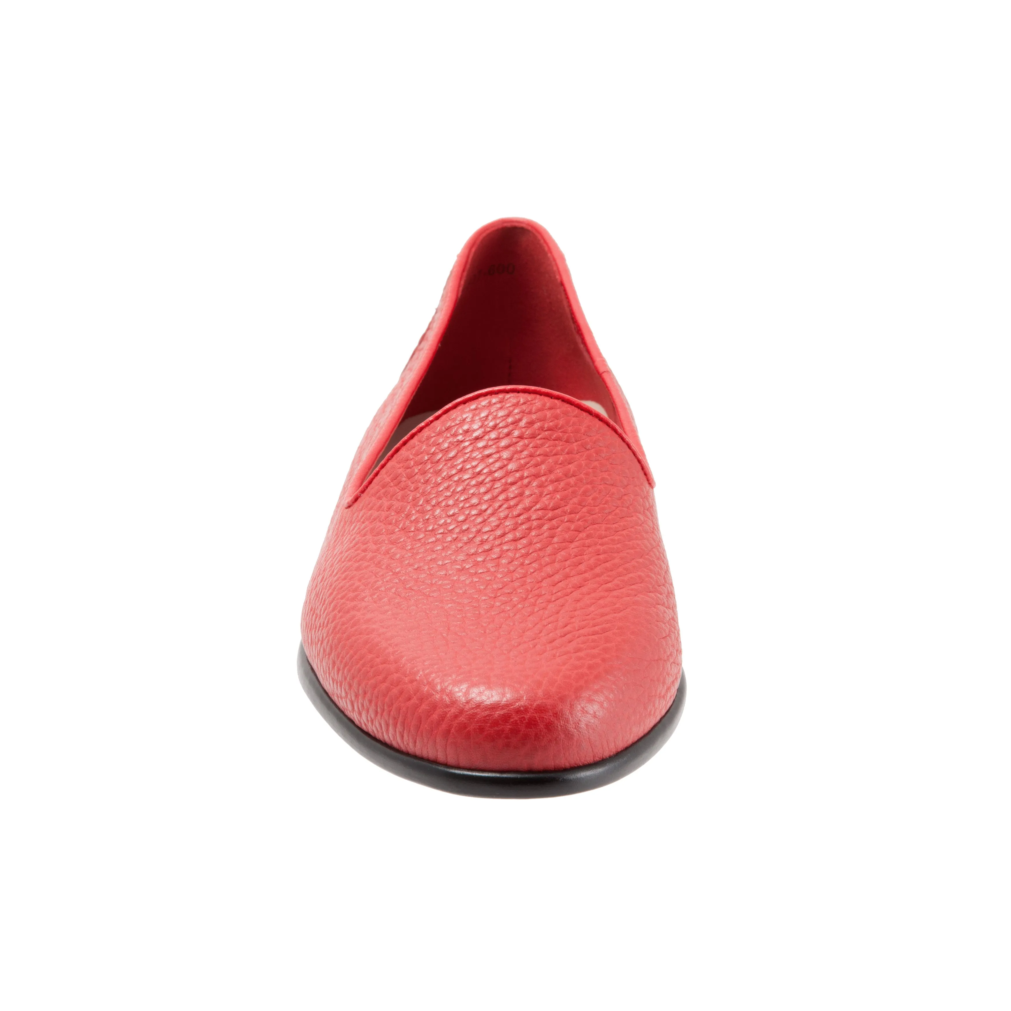 Liz Tumbled Red Slip-on Shoes