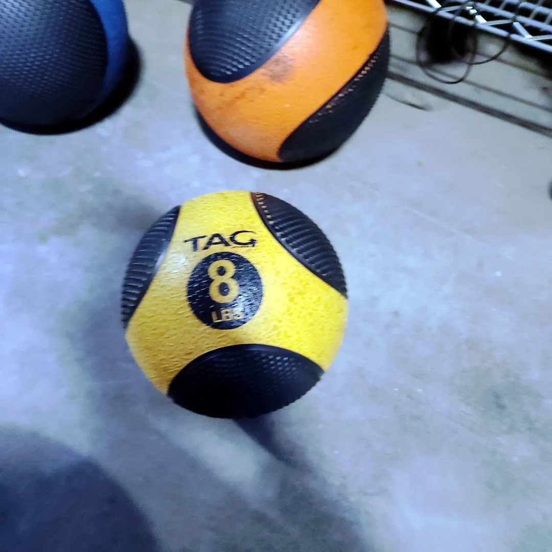 Medicine Balls by TAG Multiple Available 6lb/8lb/10lb/12lb/15lb