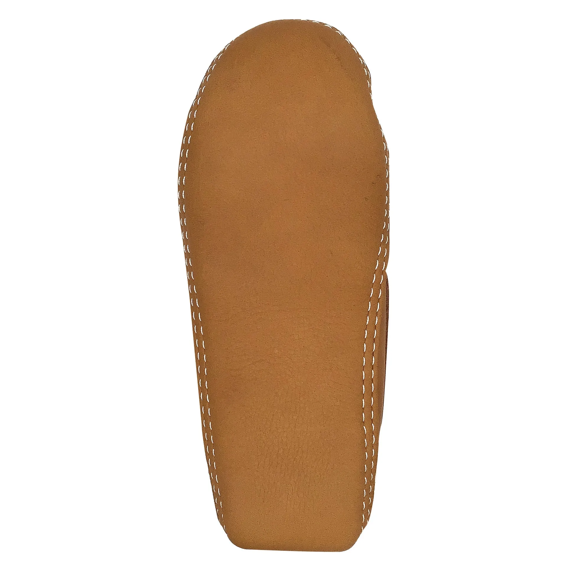 Men's CLEARANCE Earthing Moccasins Wide Brown Leather 1461-N
