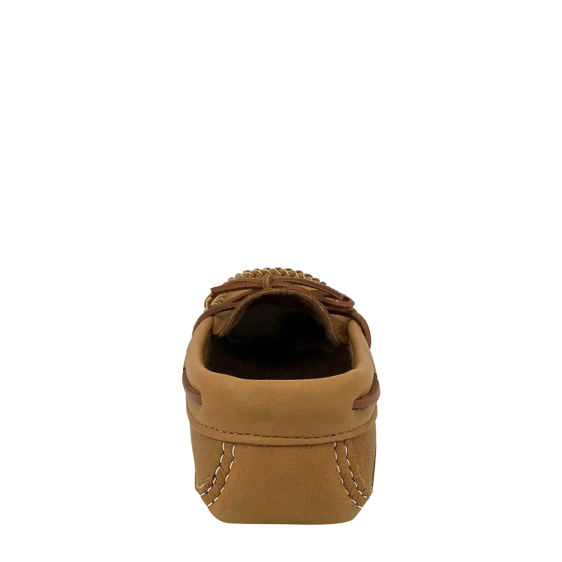 Men's CLEARANCE Earthing Moccasins Wide Brown Leather 1461-N