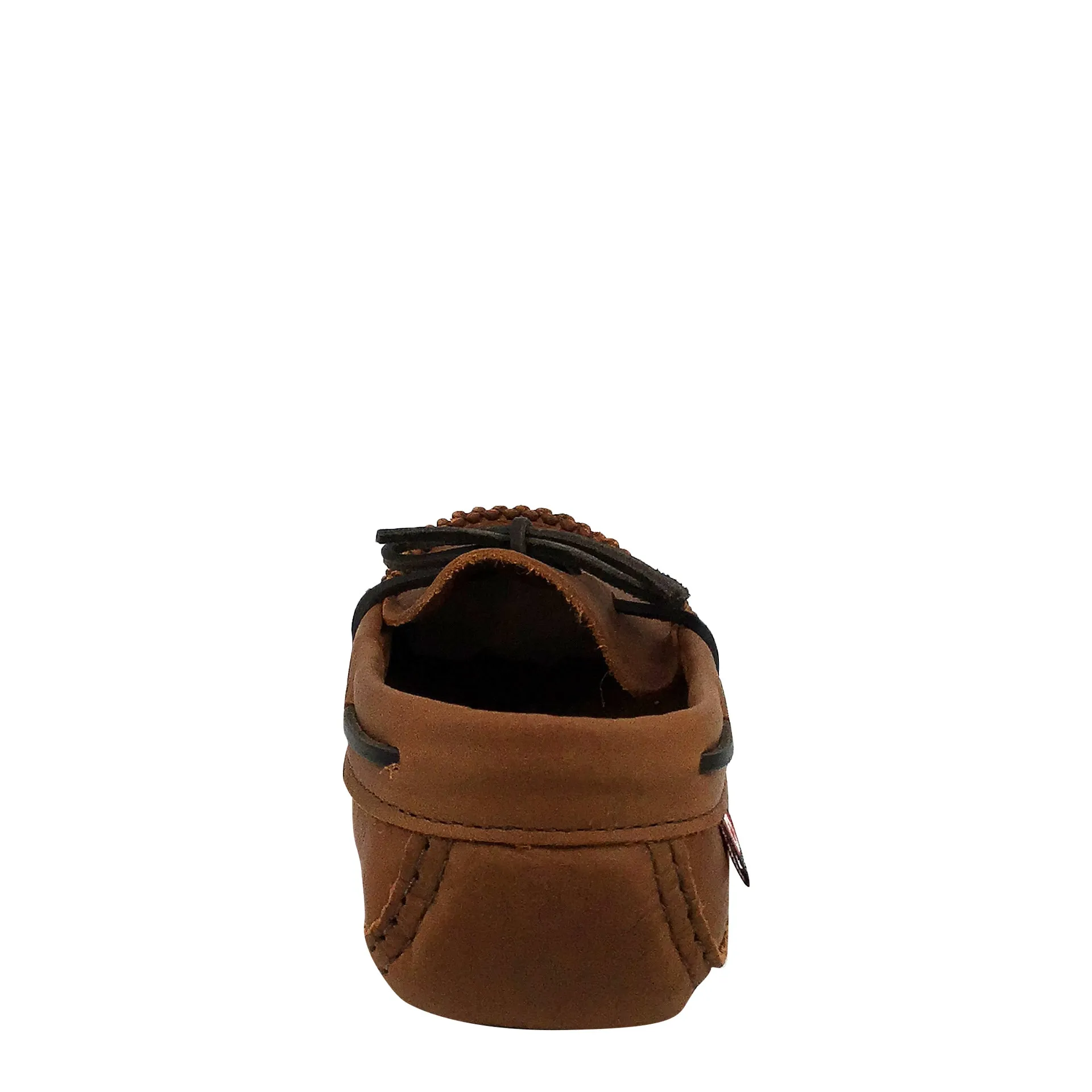 Men's CLEARANCE Earthing Moccasins Wide Brown Leather 1461-N