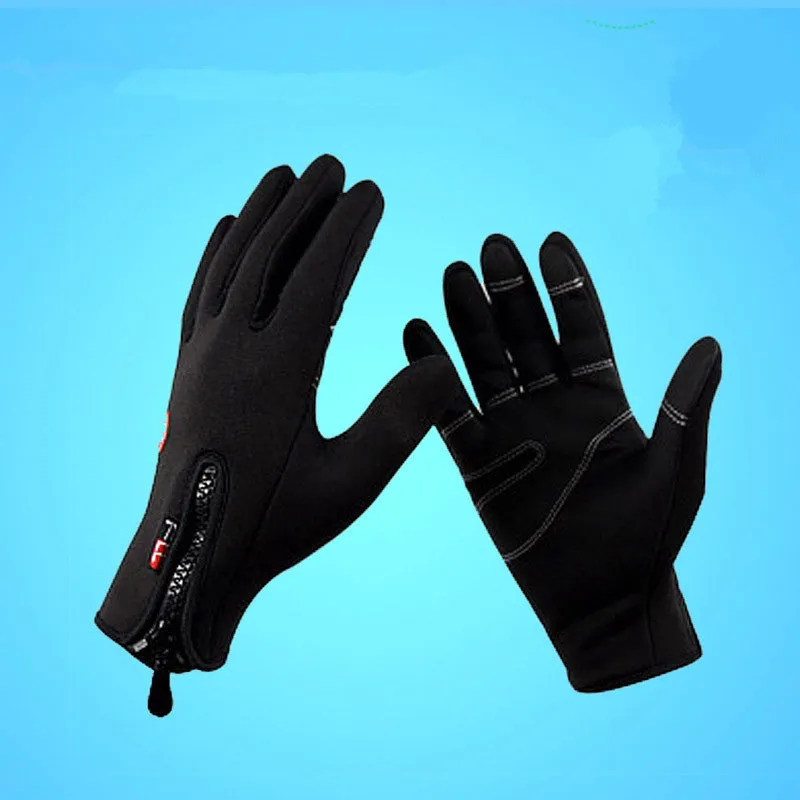 Windproof Outdoor Sports Gloves Tactical Mittens for Men Women in Winter Feel Warm Bicycle Cycling Motorcycle Hiking Skiing