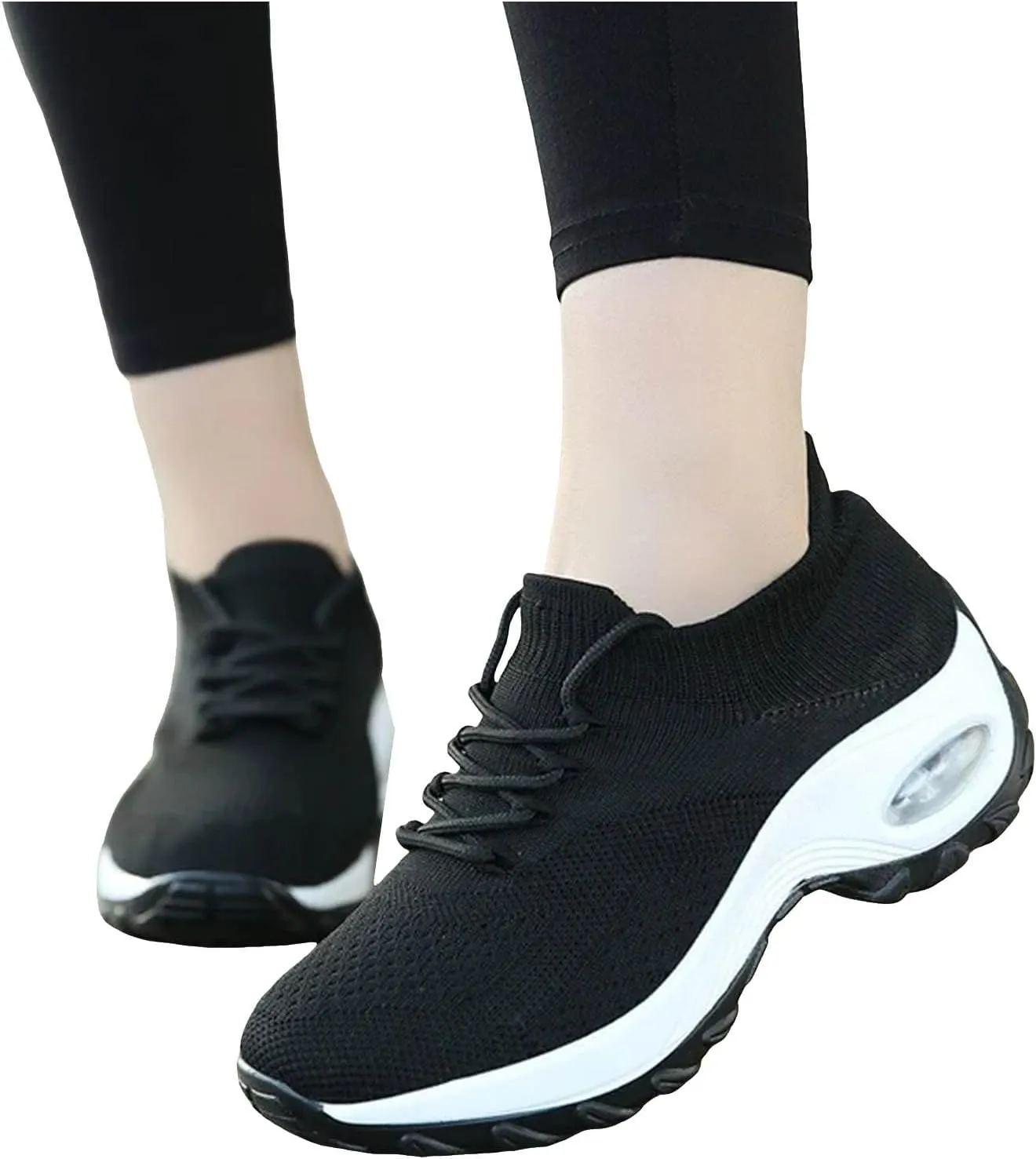 Women Walking Shoes with Arch Support Orthopedic Shoes for Women Comfortable Womens Fashion Lightweight Air Sports Walking Sneakers Breathable Gym Jogging Running Tennis Shoes