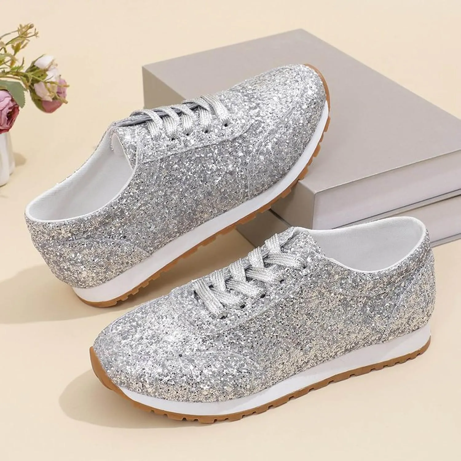 Women Walking Shoes with Arch Support Orthopedic Shoes for Women Comfortable Womens Fashion Lightweight Air Sports Walking Sneakers Breathable Gym Jogging Running Tennis Shoes