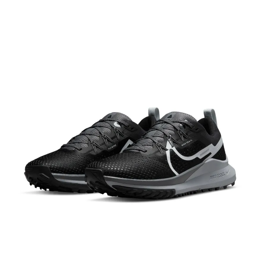 Women’s React Pegasus Trail 4 (001 - Black/Aura/Dark Grey/Wolf Grey)