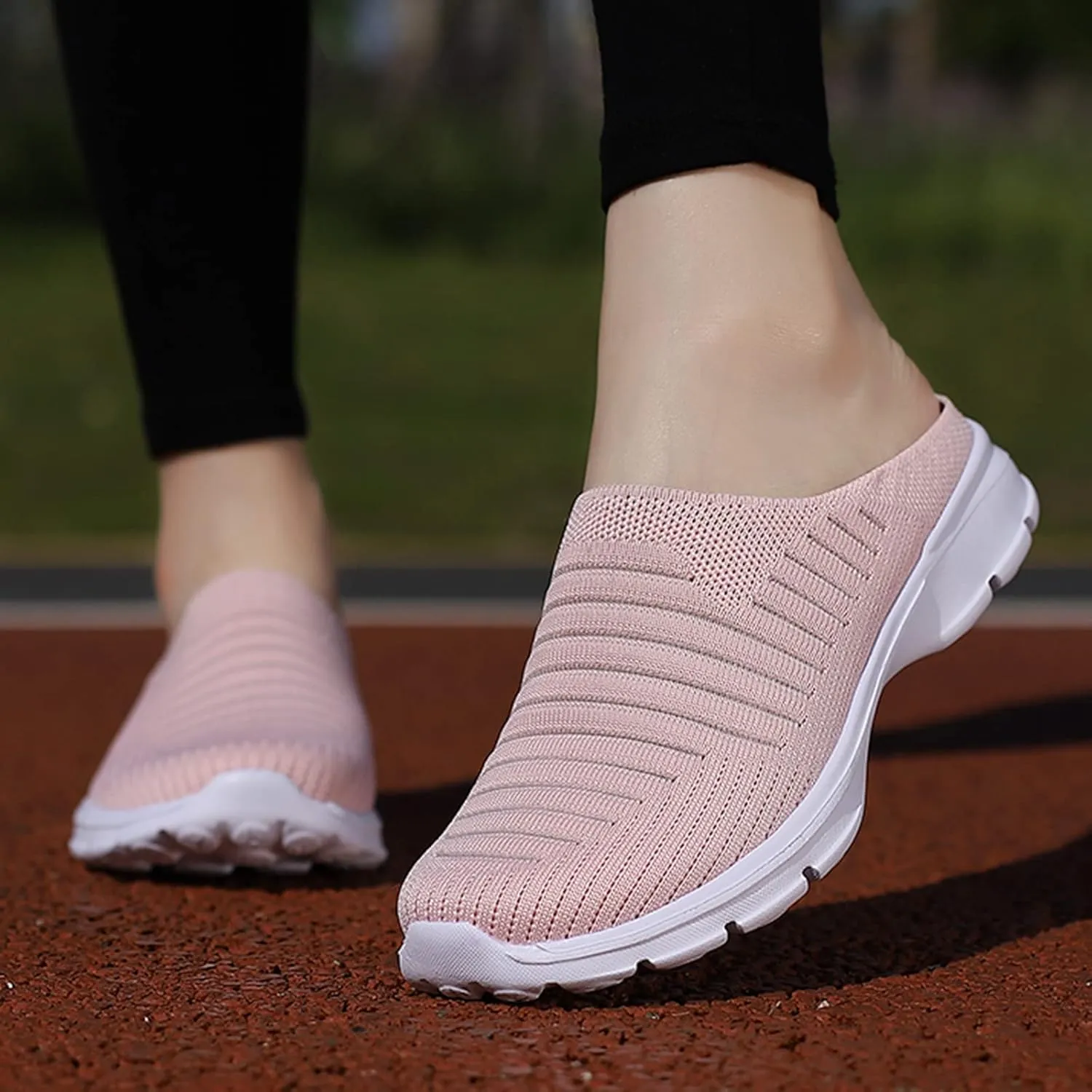 Women's Slip-On Orthopedic Arch Support Backless Running Shoes for Men Walking Dress Casual Shoes Walking Sneakers Waterproof Tennis Shoe Loafers Dress Shoe
