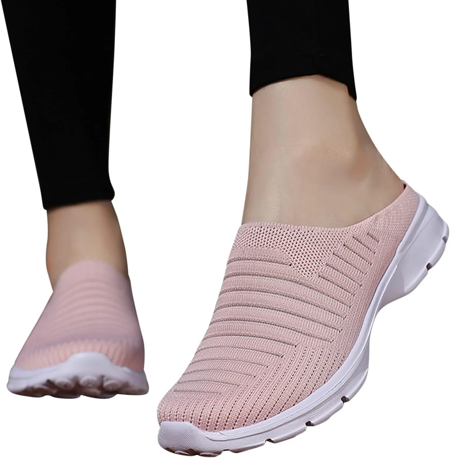 Women's Slip-On Orthopedic Arch Support Backless Running Shoes for Men Walking Dress Casual Shoes Walking Sneakers Waterproof Tennis Shoe Loafers Dress Shoe
