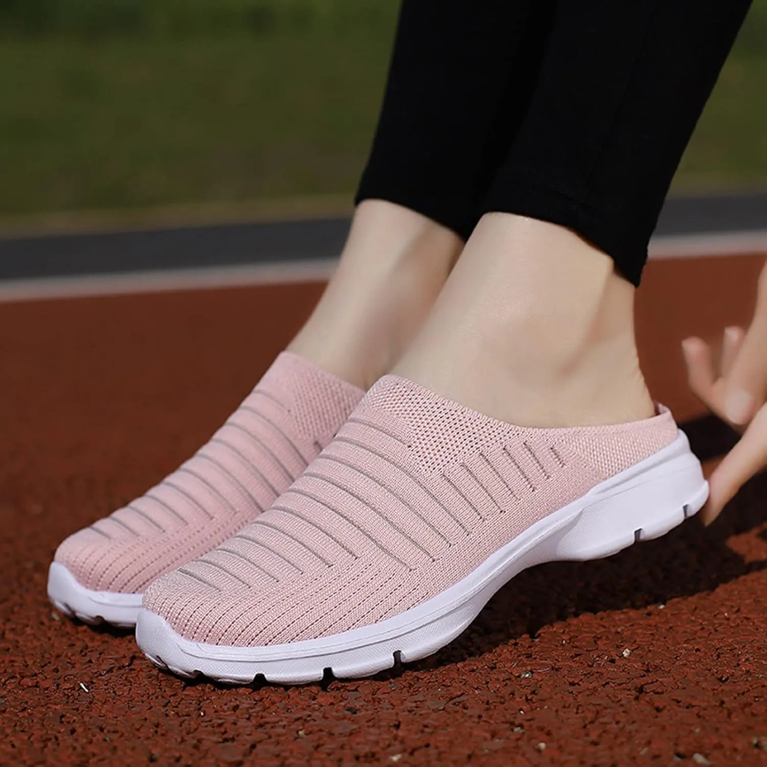 Women's Slip-On Orthopedic Arch Support Backless Running Shoes for Men Walking Dress Casual Shoes Walking Sneakers Waterproof Tennis Shoe Loafers Dress Shoe