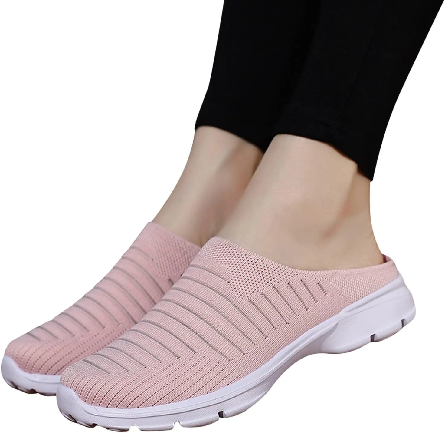 Women's Slip-On Orthopedic Arch Support Backless Running Shoes for Men Walking Dress Casual Shoes Walking Sneakers Waterproof Tennis Shoe Loafers Dress Shoe