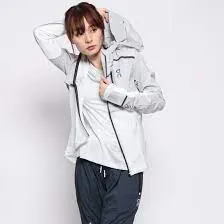 Women's Weather Jacket - Grey/White